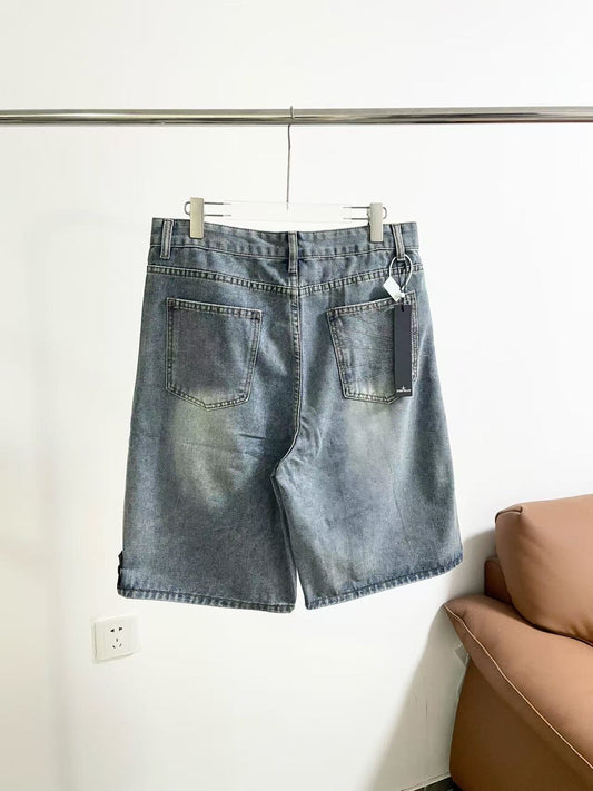 Stone Island Denim Shorts