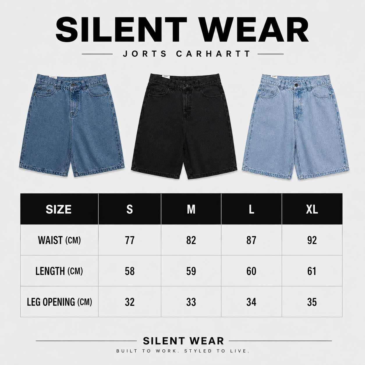 CARHARTT JORTS